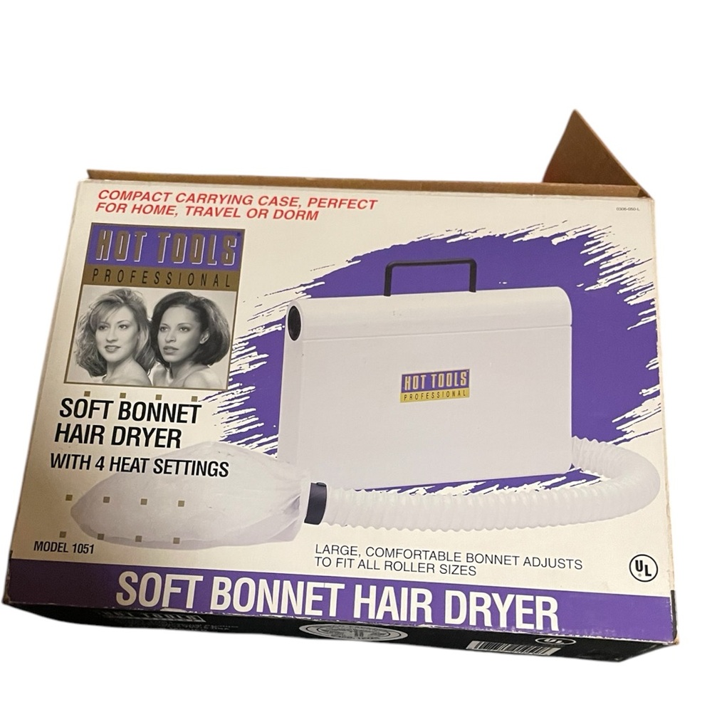Hot Tools-open box bonnet hair dryer